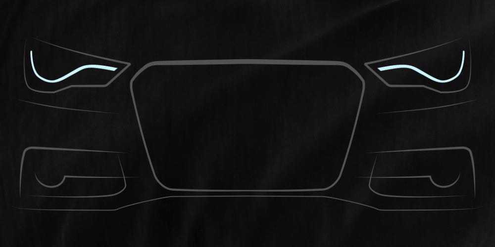 Audi A1 8X 2010 Front Black Design T-Shirts, Handyhülle, Tasse, Mütze, Pullover